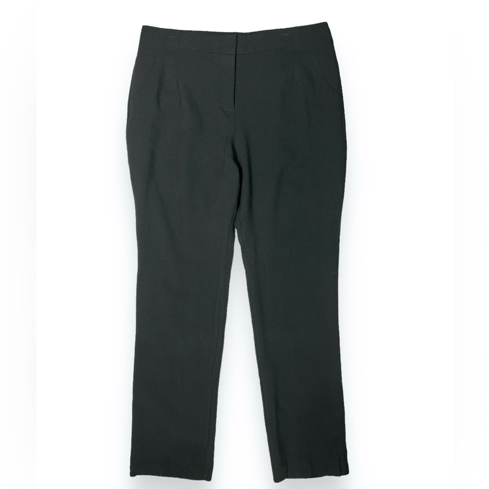 CHICO’S So Slimming Black Straight Leg Pants